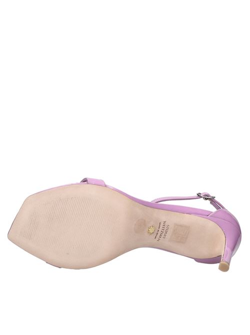 Sandali in pelle STUART WEITZMAN | NUNAKEDCURVE 85 SANLILLA